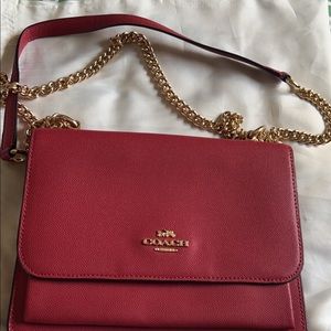 Coach Klare Crossbody In Red